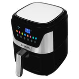 FABER FAF 6.0L VW BK 1500W, Fry, Roast, Grill, Bake, Digital Display, Viewing Window, Aesthetic Look, Swirl Cooking, Cool Touch Handle, 85% Reduced Oil Usage, Auto Shut Off, BPA Free, Compact Sleek Design, Manual Control, Non-Stick Pan Air Fryer (6 L)