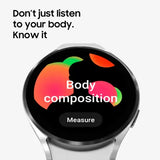 SAMSUNG Watch 4, 44mmSuper AMOLED bluetooth calling function & body composition tracking