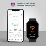 Fastrack Reflex Curv with 2.5D Curve Display, AI Enabled Coach, Health Suite &5ATM Smartwatch