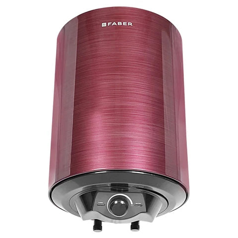 Faber JAZZ Elite Titanium 25V 25 Litre 2000W 8bar Titanium Vertical Storage Geyser|(Wine )
