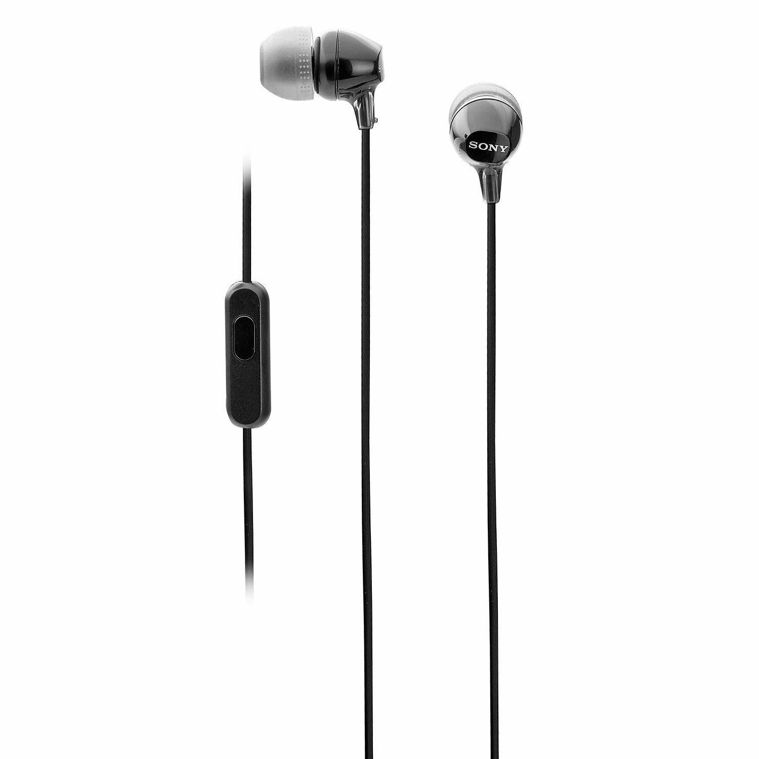 SONY STEREO EARPHONE BLACK COLOR