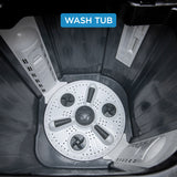 Midea Washing Machine Twin Tub 10 Kg, See Through Glass Lid, Soft Close(MWMSA100GPG(KG)