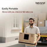 Beyond Appliances Cube 60 BLDC Plug N Play Ductless Kitchen Chimney | 1600 CMH | Auto Clean | 5-Stage Charcoal Activated Filter | Touch Control | 3-way Suction | 48dB Low Noise | Black,CUBE60-BLDC-BLACK(BA-CU-CB-PP-BL-60-CH)