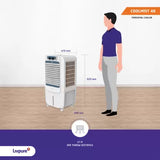 LIVPURE 48 L Room/Personal Air Cooler (White, COOLMIST-48 L)