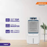 LIVPURE 48 L Room/Personal Air Cooler (White, COOLMIST-48 L)