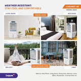 LIVPURE 48 L Room/Personal Air Cooler (White, COOLMIST-48 L)