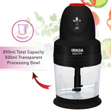 Inalsa Easy Chop 250-Watt Electric Mini Chopper, Versatile SS Blades(Chop Chop)