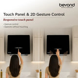 Beyond Appliances Cube 60 BLDC Plug N Play Ductless Kitchen Chimney | 1600 CMH | Auto Clean | 5-Stage Charcoal Activated Filter | Touch Control | 3-way Suction | 48dB Low Noise | Black,CUBE60-BLDC-BLACK(BA-CU-CB-PP-BL-60-CH)