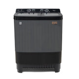 Midea Washing Machine Twin Tub 10 Kg, See Through Glass Lid, Soft Close(MWMSA100GPG(KG)