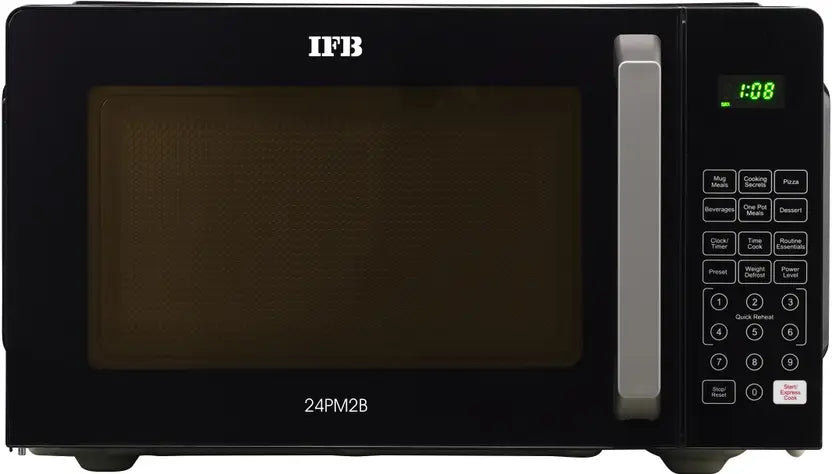 IFB 24 L Solo Microwave Oven, 24PM2B, Black