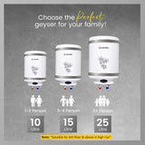 Candes 10 Litre Perfecto Storage Water Heater