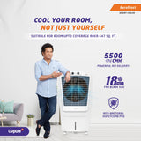 Livpure 100 L Desert Air Cooler (WHITE&BLUE, LIV-AEROFROST-100L