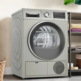 BOSCH 8 kg Dryer with In-built Heater Grey (WPG23108IN)