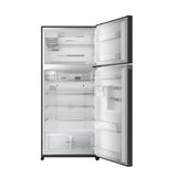 Toshiba 608 Litres 1 Star Double Door Frost Free Origin Inverter Refrigerator | Automatic Ice Maker | Ultrafresh Zone | Pure Bio Deodorizer | Touch Control Panel (GR-RT835WE-PGI(22), Black Glass)