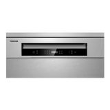 Toshiba 14 Place Settings (DW-14F1IN(S)-2, Silver)