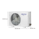 VOLTAS 123 Vectra Elegant 1 Ton 3 Star Split AC (2025 Model,Copper Condenser, Anti Dust Filter)