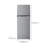 LG 343 Litres 2 Star Frost Free Double Door Convertible Refrigerator(GL-S382SUSY.AUSZEBN, Urban Steel)