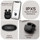 boAt TWS Airdopes Hype Opal Black