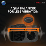 LLOYD 7.5 kg 5 Star Semi Automatic Washing Machine with 3 Wash Programs (GLWMS75CVGEL, Grey)