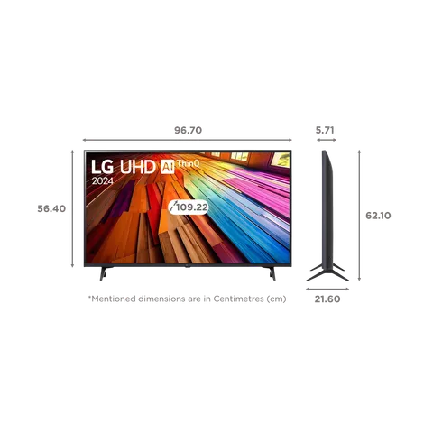 LG UT80 109.22 cm (43 inch) 4K Ultra HD LED WebOS TV