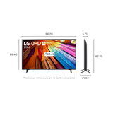 LG UT80 109.22 cm (43 inch) 4K Ultra HD LED WebOS TV