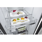 LG 630 L, Frost-Free, Inverter, Wi-Fi Convertible, InstaView Door-In-Door, Side-By-Side Refrigerator with Ice and Water Dispenser (GL-X257AMC3, Matte Black, )