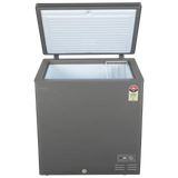 Haier Titanium 225 Litres 5 Star Single Door Deep Freezer (Stabilizer Free Operation, HFC-225SME5, Grey)