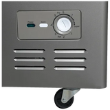 Haier Titanium 595 Litres 5 Star Double Door Deep Freezer with Stabilizer Free Operation (HFC-595DME5, Grey)