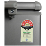 Haier Titanium 595 Litres 5 Star Double Door Deep Freezer with Stabilizer Free Operation (HFC-595DME5, Grey)