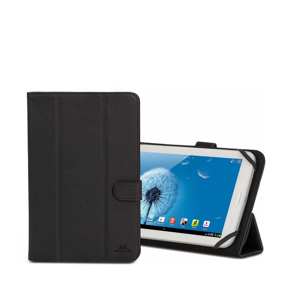 Reconnect 7 Tablet Case Folio Lft Hole Black