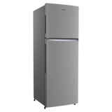 Haier 240 L 2 Star Frost Free Double Door Refrigerator, HRF-2902IEBS-P, Brushline Silver