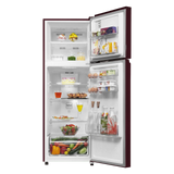 Haier 240 L 2 Star Frost Free Double Door Refrigerator, HRF-2902IEBS-P, Brushline Silver