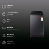 SAMSUNG 10 kg 5 Star Wi-Fi Inverter Fully Automatic Top Load Washing Machine (WA80F10S2BTL)