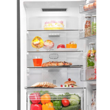 Haier 237 Litres 2 Star Frost Free Double Door Bottom Mount Convertible Refrigerator with Turbo Icing Technology (HRB-2872IBGB-P, GE Black)