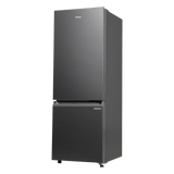 Haier 237 Litres 2 Star Frost Free Double Door Bottom Mount Convertible Refrigerator with Turbo Icing Technology (HRB-2872IBGB-P, GE Black)