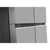 LG 650 Litres 3 Star Frost Free Side by Side Refrigerator (GL- B257HPZ3, Shiny Steel)