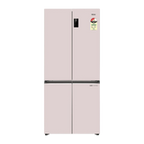 Haier Vogue Lumiere 520 Litres 3 Star Frost Free Side by Side Refrigerator with Digital Display Panel (HRB-600MP, Mauve Pink) (2026 Model)