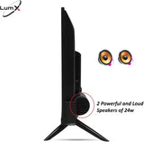 LumX Border Less 80 cm (32 inch) HD Ready LED Smart Android TV (32YA593)