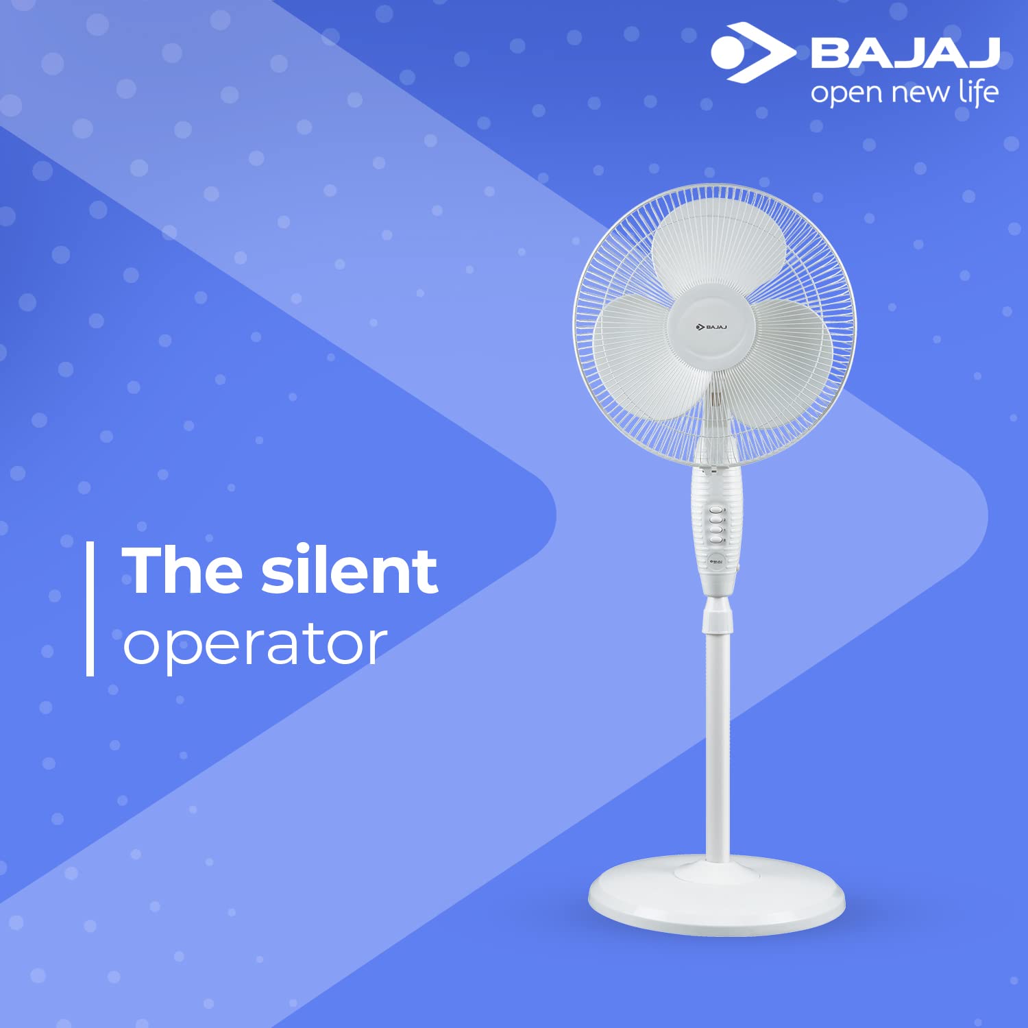 BAJAJ Esteem 400 mm 3 Blade Pedestal Fan