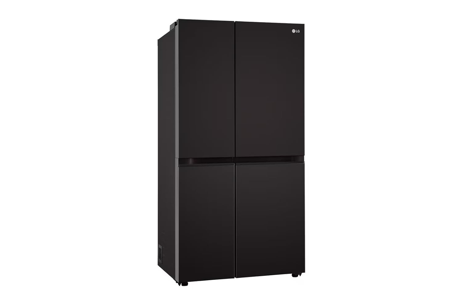 LG 650L Side-by-Side Refrigerator, Convertible, Multi-Air Flow Western Black, 3 Star (GL-B257JWB3)