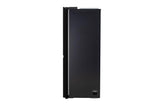 LG 650L Side-by-Side Refrigerator, Convertible, Multi-Air Flow Western Black, 3 Star (GL-B257JWB3)