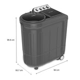 Whirlpool 8.5 kg 5 Star Semi-Automatic Top Loading Washing Machine (ACE DRY 8.5 Kg, GREY DAZZLE
