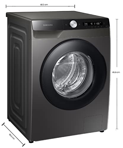 Samsung 7 Kg 5 Star Eco Bubble Technology, AI Control & Wi-Fi, Fully-Automatic Front Loading Washing Machine Appliance (WW70T502DAX1TL, Digital Inverter, In-Built Heater, Inox)