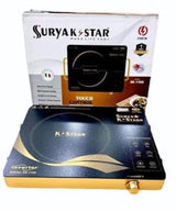 Surya K-Star 2500W Infrared Cooktop, Touch Control, Insect Proof Design, Multi Cooking Function, Model SK-1100, Black