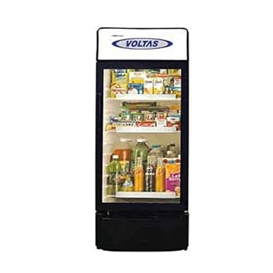 Voltas VC220 Visi Cooler Single Door, 220 Liters, Black