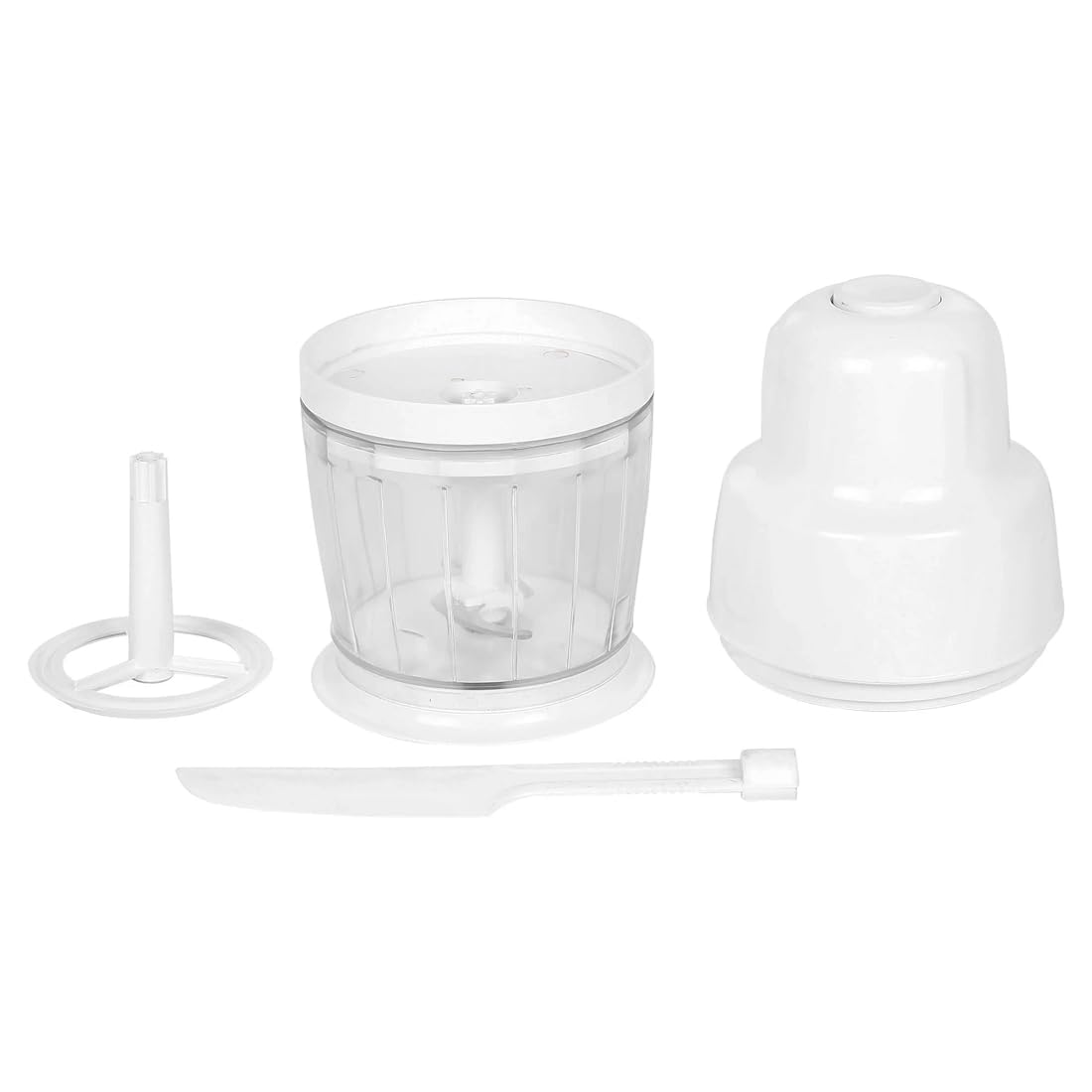 Faber PRO Chopper Dlx 500 ml Vegetable, Fruits, Nut, Onion/Herbs Chopper with 2 Blades, 250 Watt, White