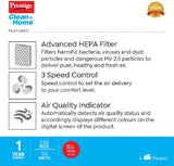 Prestige PAP 5.0 Portable Room Air Purifier (White)