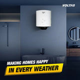 VOLTAS Aqua M 15 Litre 5 Star Vertical Storage Geyser with Quartzline Coating 155VMBWT