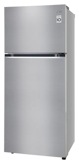 LG 380 L 3 Star Frost-Free Smart Inverter Double Door Refrigerator (GL-S412SPZX, Shiny Steel)