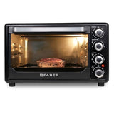 Faber 34L 1600W OTG | Bake, Toast, Roast, Grill | 4 Heating Functions, Upper & Lower Heating, Rottisserie, 360